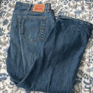 Levi's Classic Straight Blue Jeans